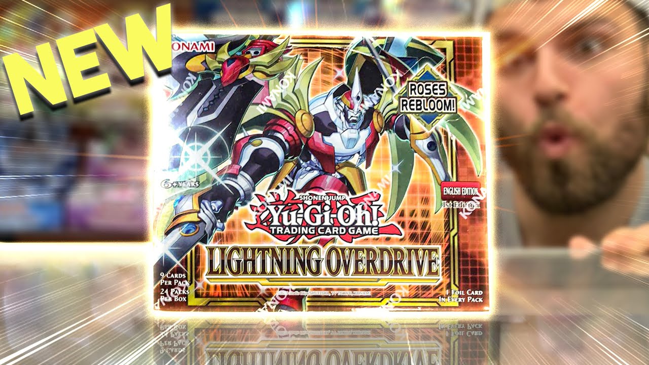 Opening KONAMI's NEW Yu-Gi-Oh! Cards! |  LIGHTNING OVERDRIVE