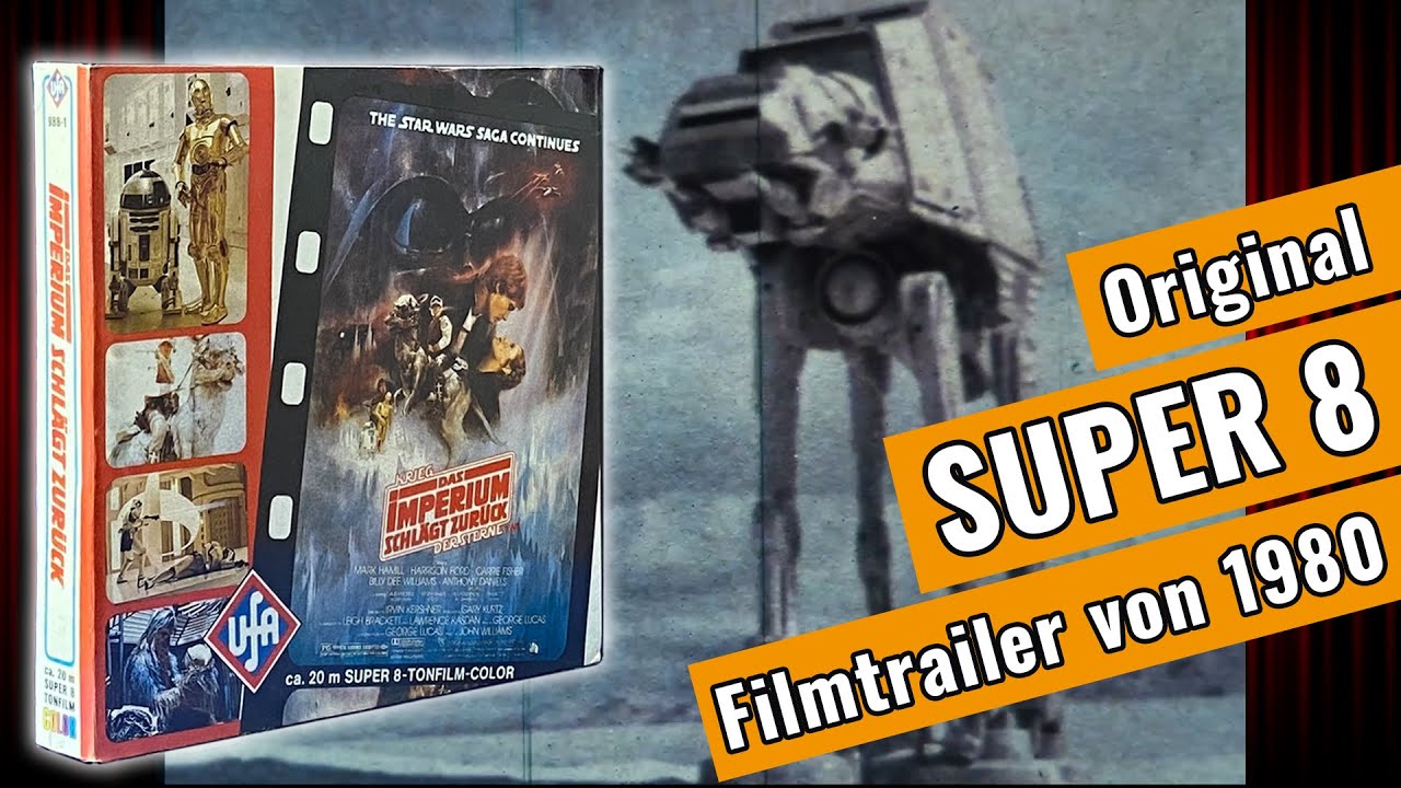 Retro: Das Imperium schlägt zurück - original Super 8 Trailer #super8