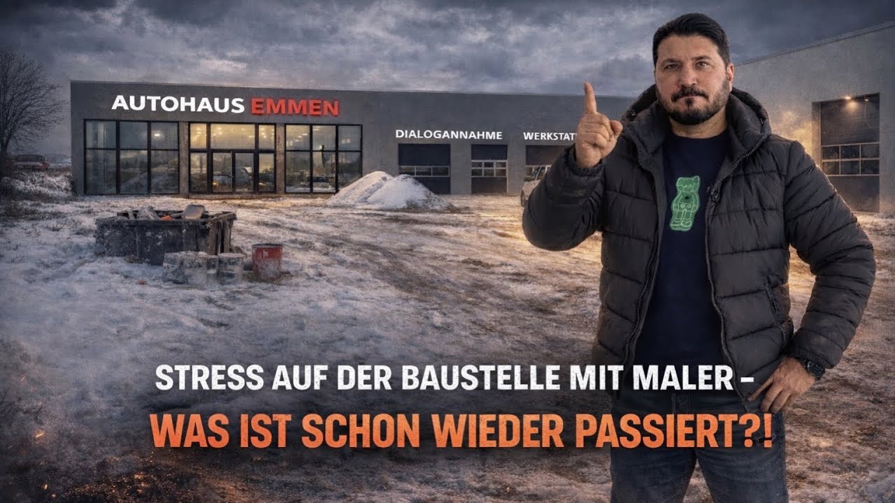 Es REICHT ! Stress auf der Baustelle-das ist diesmal wirklich passiert&hellip;