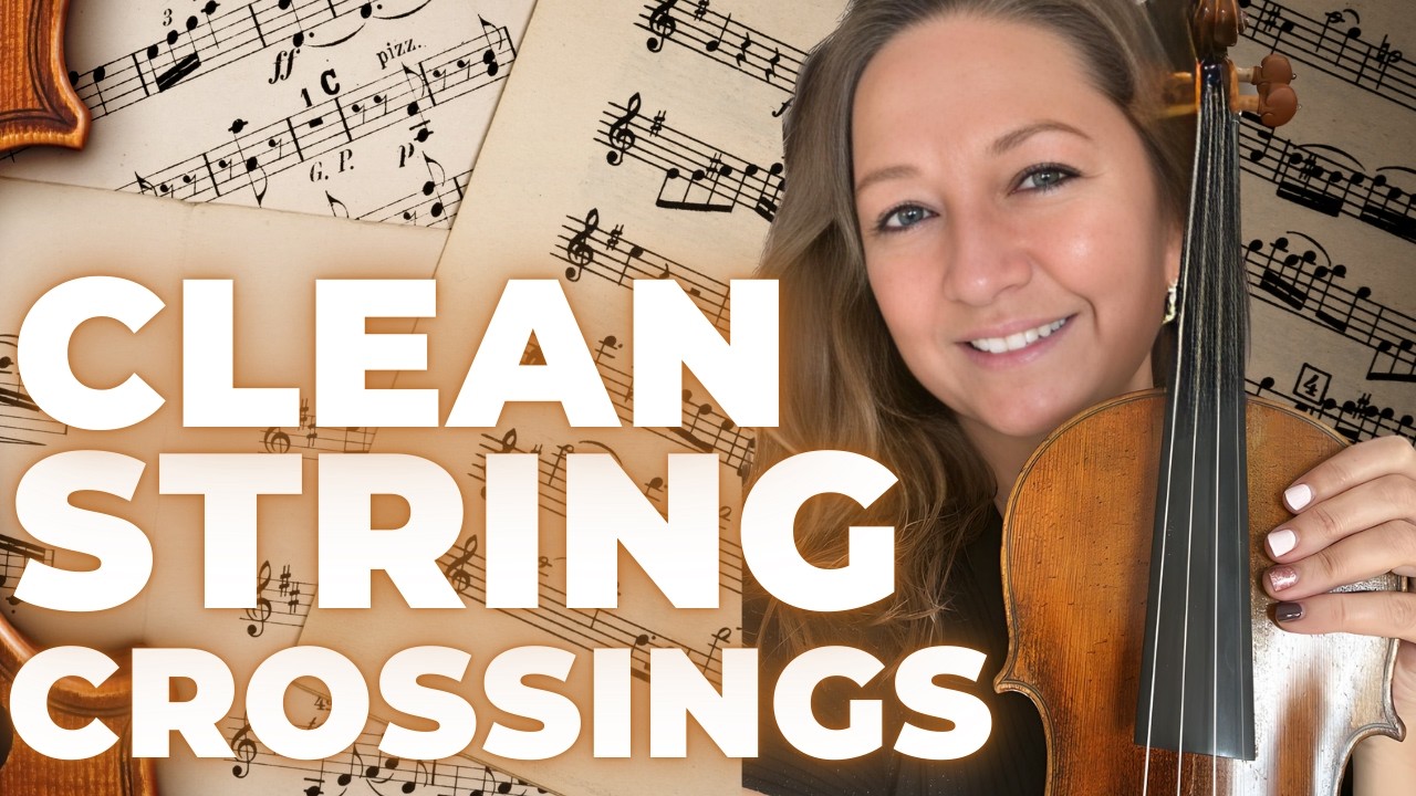 How to Stop Hitting Other Strings on the Violin (Clean String Crossings)