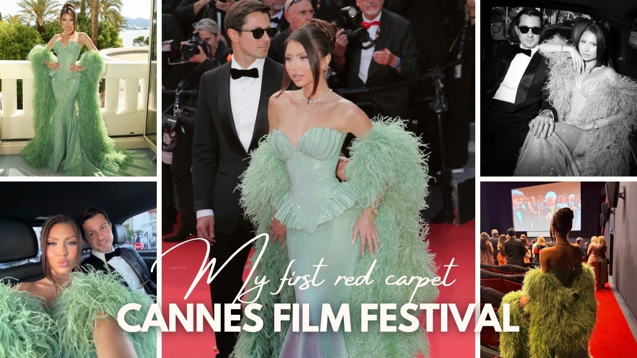 Cannes Film Festival: My First Red Carpet, The Secret Behind My Dress | Marinela Bezer