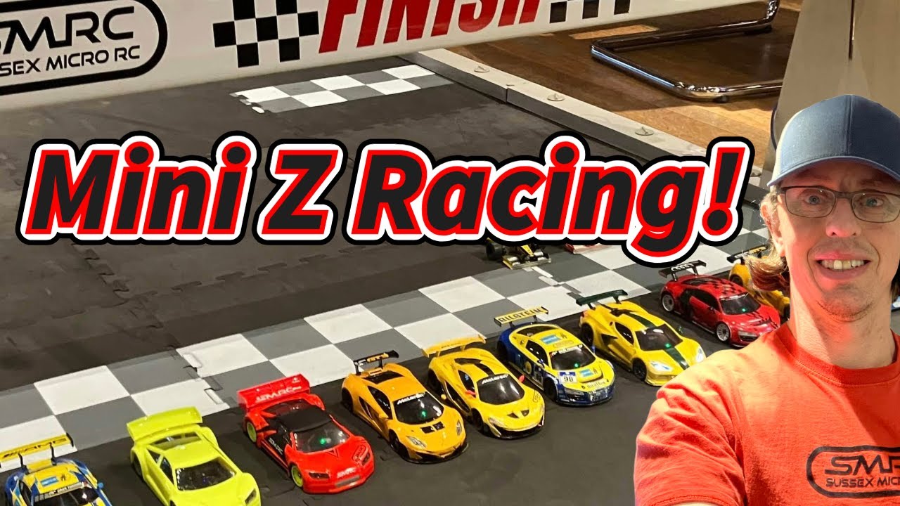 Kyosho Mini Z and 1:28 scale rc car racing at SMRC