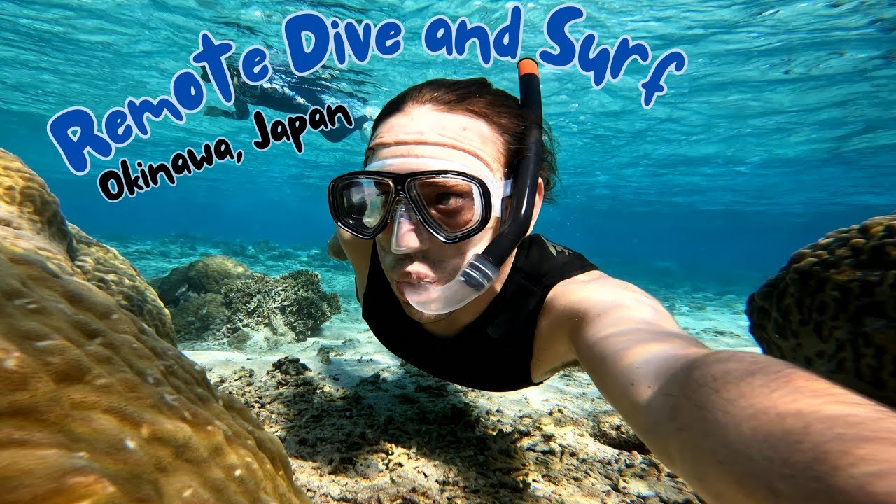 Remote Free Dive and Surfing in Japan