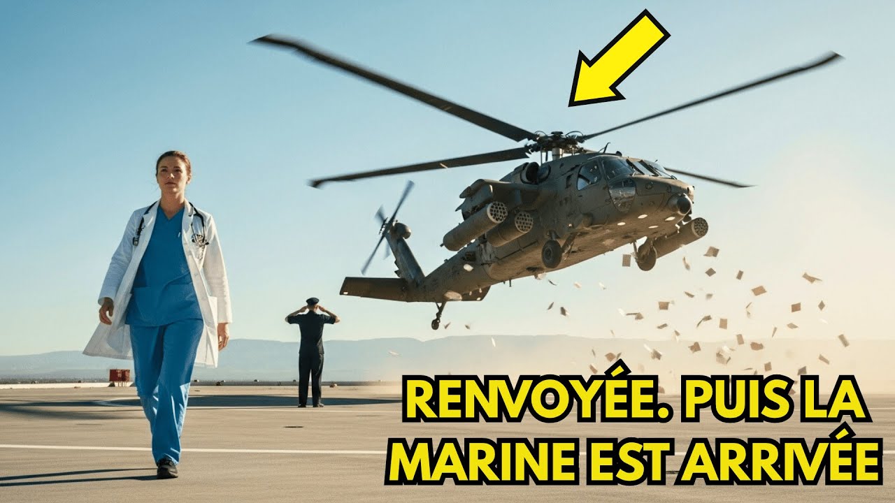 Le directeur de l'hôpital l'a renvoyée — Minutes plus tard, un hélicoptère naval atterrit sur le toi