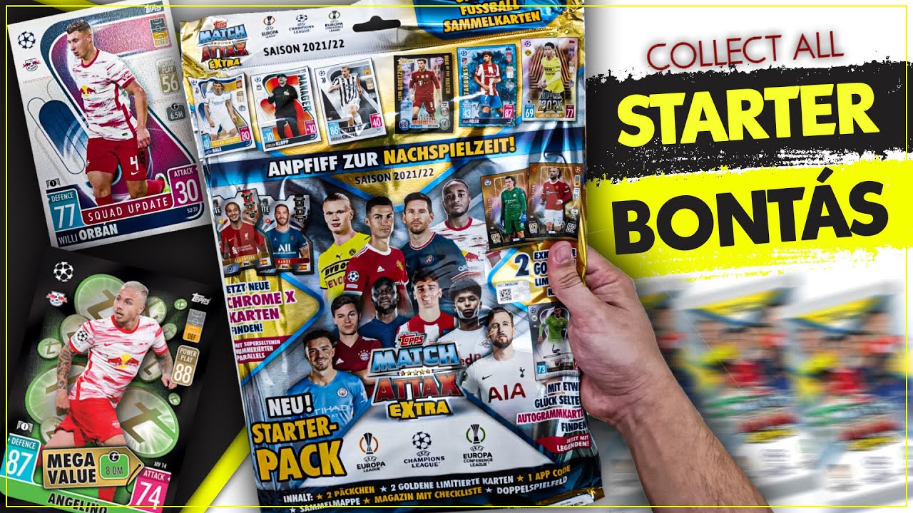 STARTERPACK BONTÁS! I Topps Match Attax Extra 2021/2022