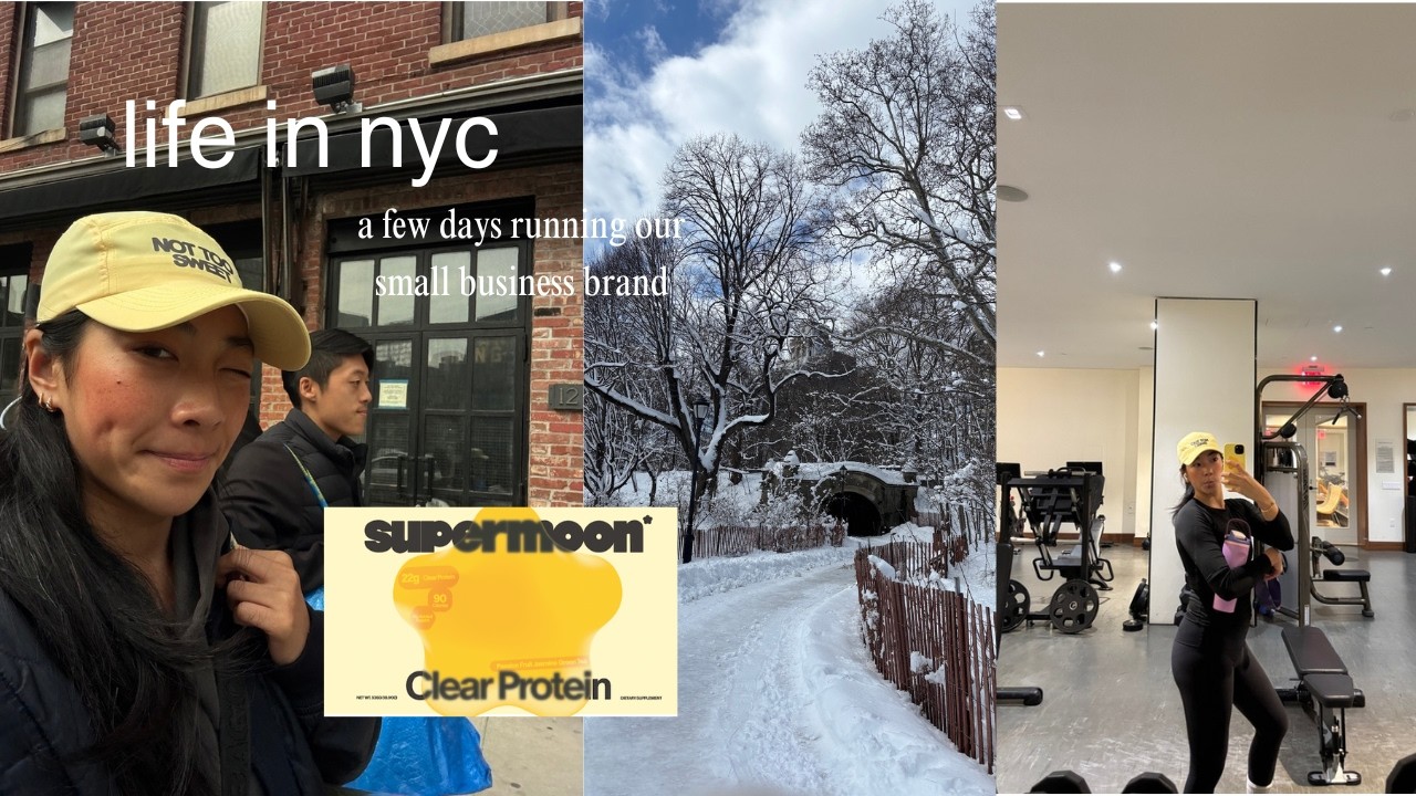 LIFE IN NYC | a few days running our small biz