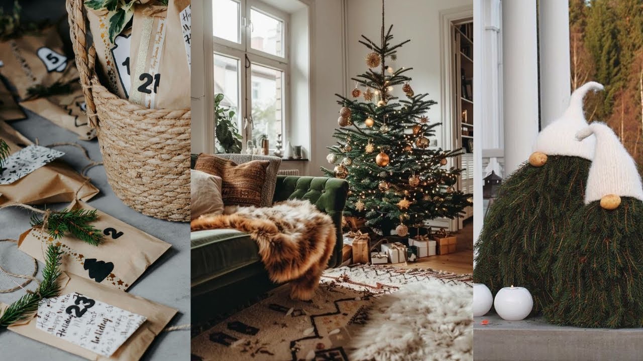 🎄✨ Nordic Noel: Embrace Scandinavian Christmas Elegance | Christmas Decor Ideas