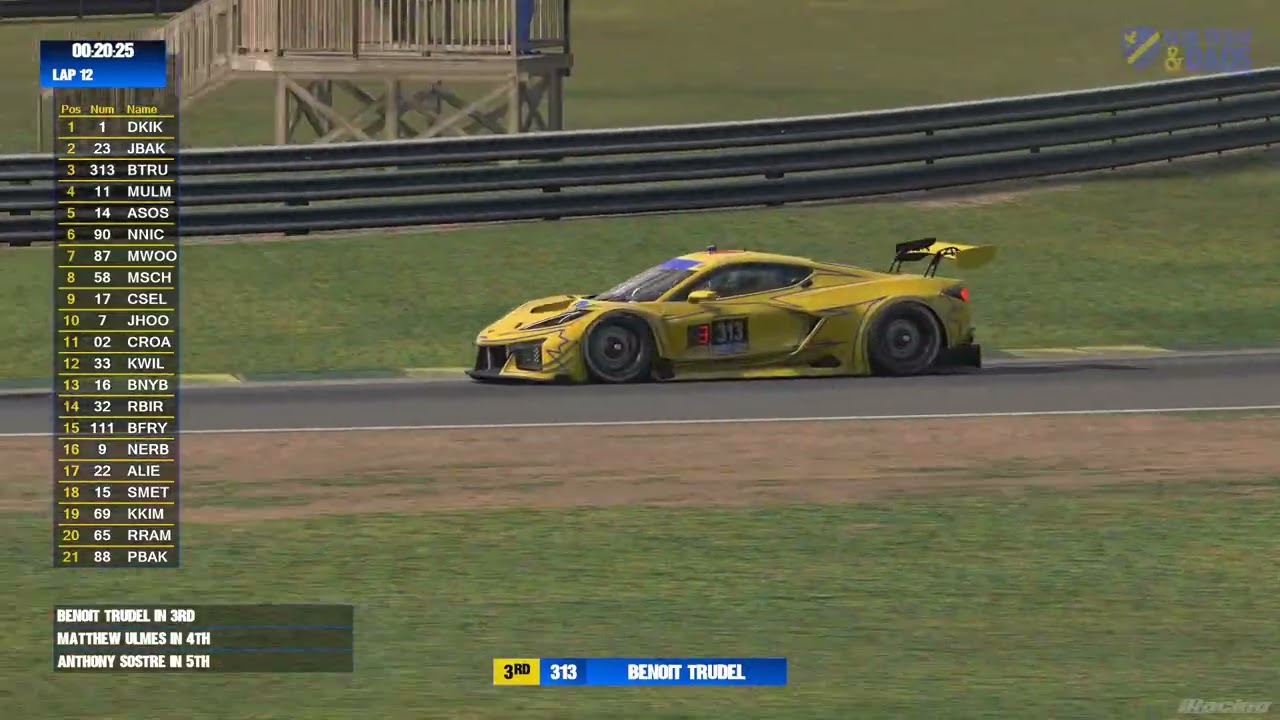 Blue Flags and Dads Highlights: Virginia International Raceway VIR GT3 Season 2026 Week 9