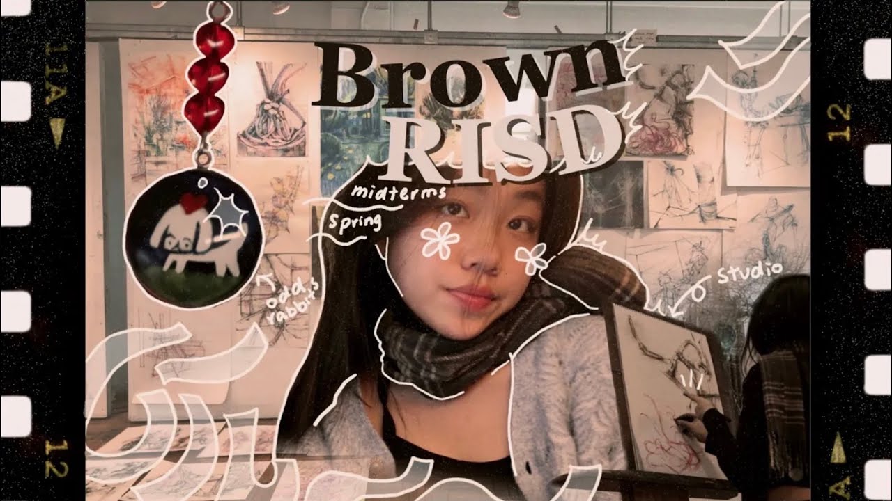 ☕ 🎨 art school vlog! @ Brown RISD ft. midterms, cafes, cute mail
