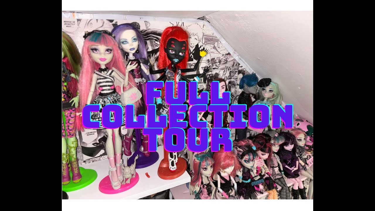 FULL MONSTER HIGH COLLECTION TOUR ♡ (40 + DOLLS!)