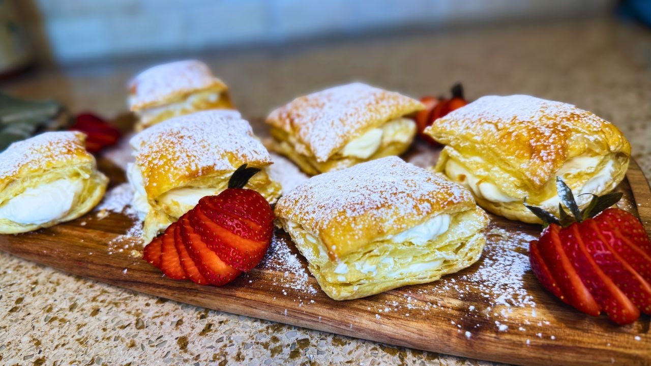 Classic French Dessert Made Simple | Mille-Feuille with a Twist! Better Than the Bakery!