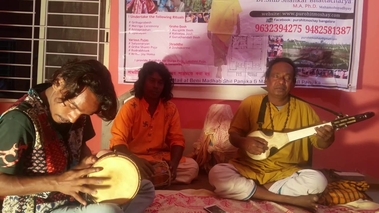 Porojonome hoio radha bonomali tumi, Basudeb Das Baul , Bangalore Kalibari Electronic City phase 1