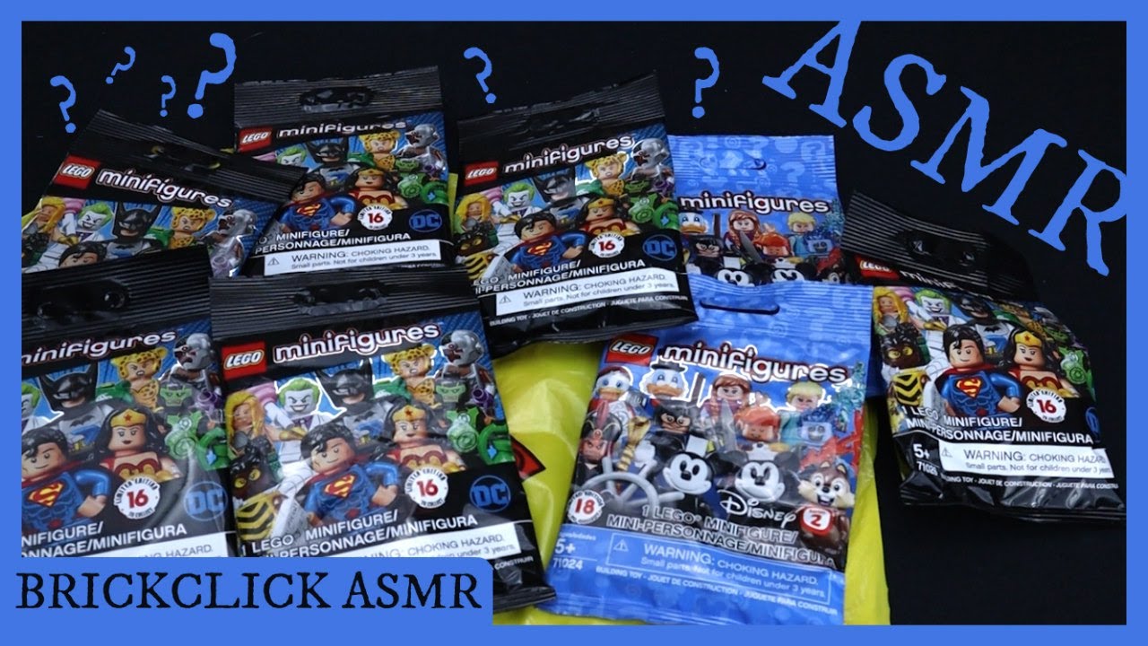 *[ASMR] Blind Bags: Opening LEGO Minifigure Blind Bags (w/whispers)