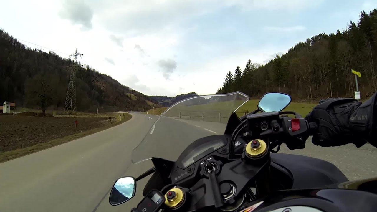Gyrocam First Test Ride - Honda CBR 600 F