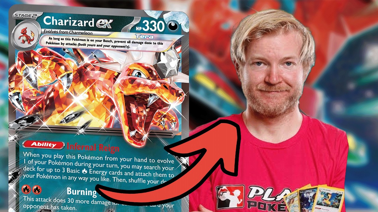 TORD REKLEV'S NEW Charizard EX Pokemon TCG Deck!