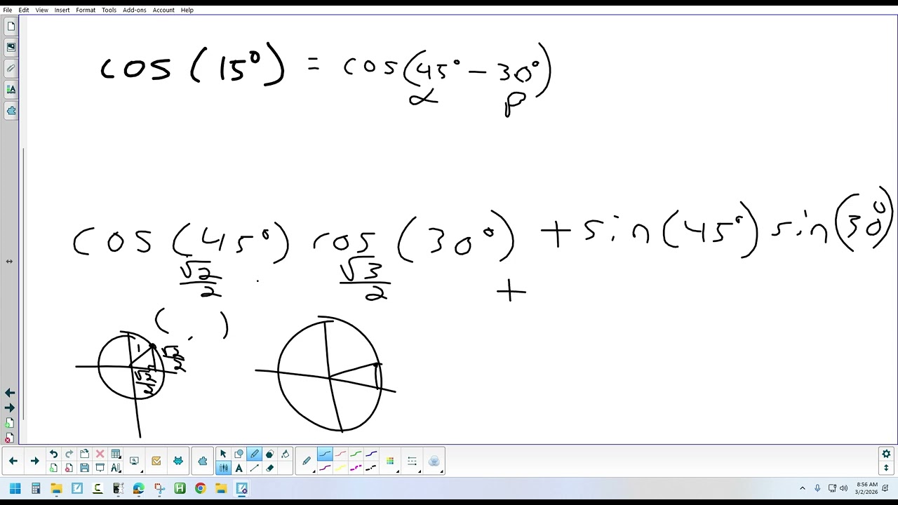 7.5(1) Sum & Difference Identities 3-2-26