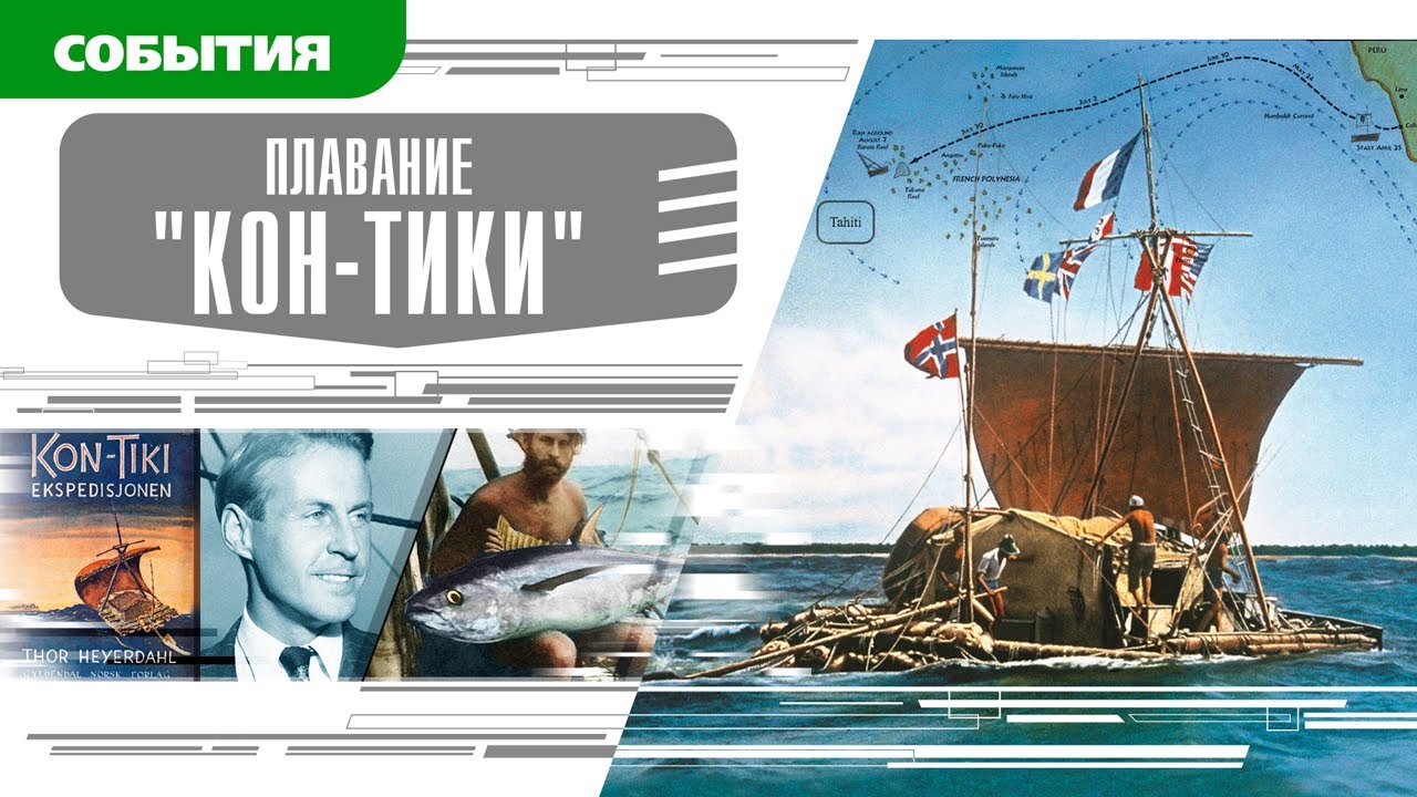 ПЛАВАНИЕ &laquo;КОН-ТИКИ&raquo;. Аудиокнига. Время События Люди!