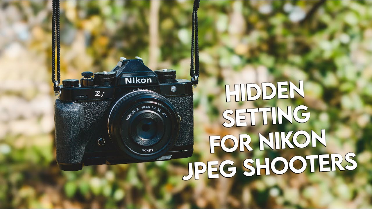 Nikon Active D Lighting explained using Nikon ZF - use this if you shoot JPEG!