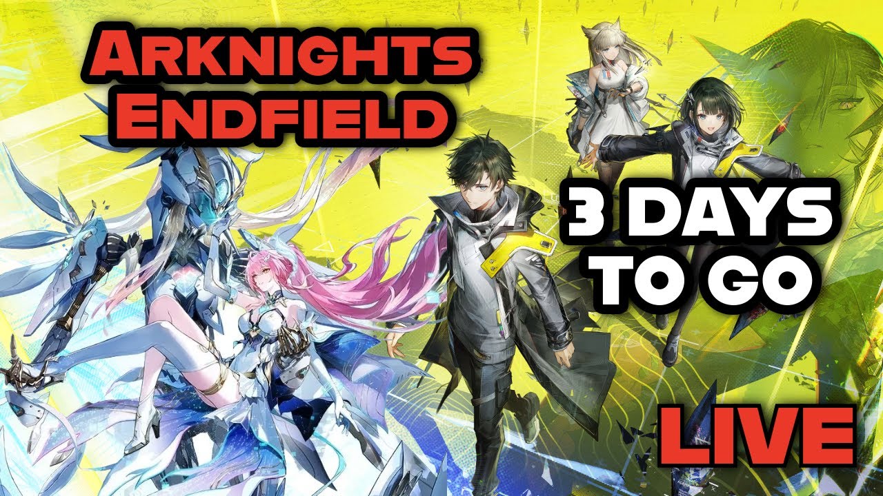WAITING for Arknights Endfield 3 DAYS TO GO TILL then Wuthering Waves 3.0 THEN Hollow knight #1