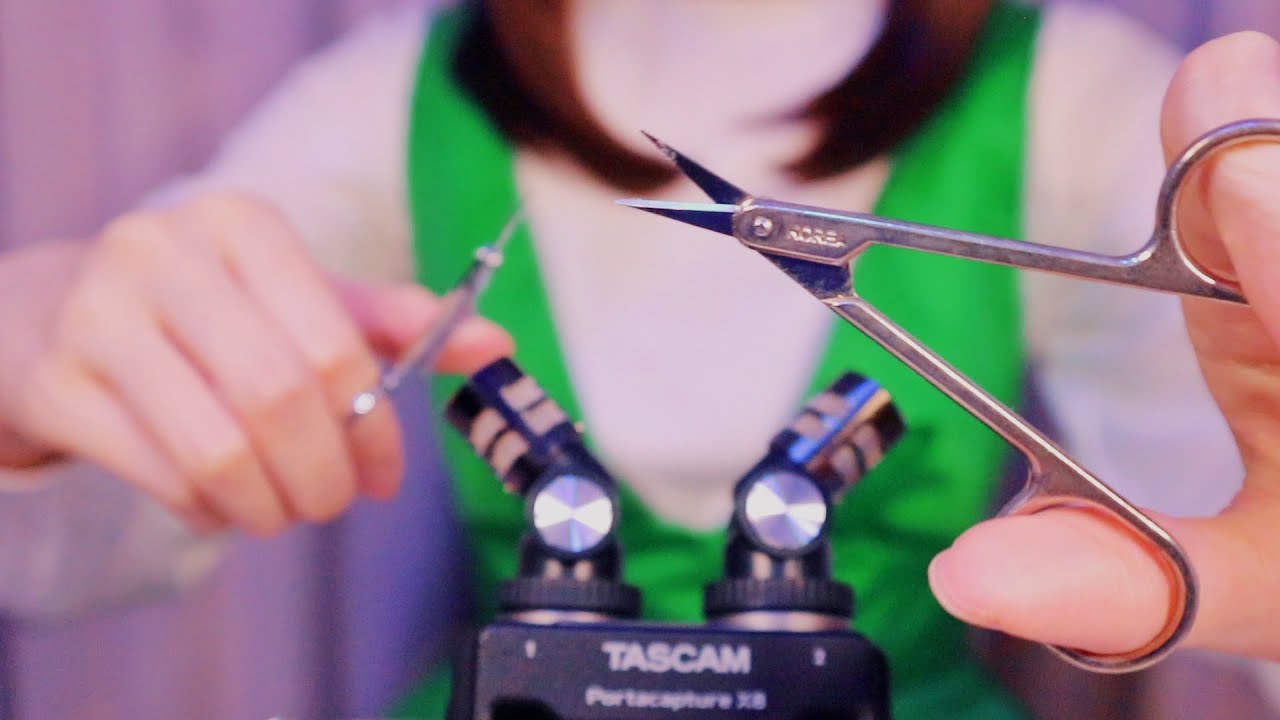 【ASMR】ストレスから解放してくれるゾクゾク刺激的サウンド💥✂️