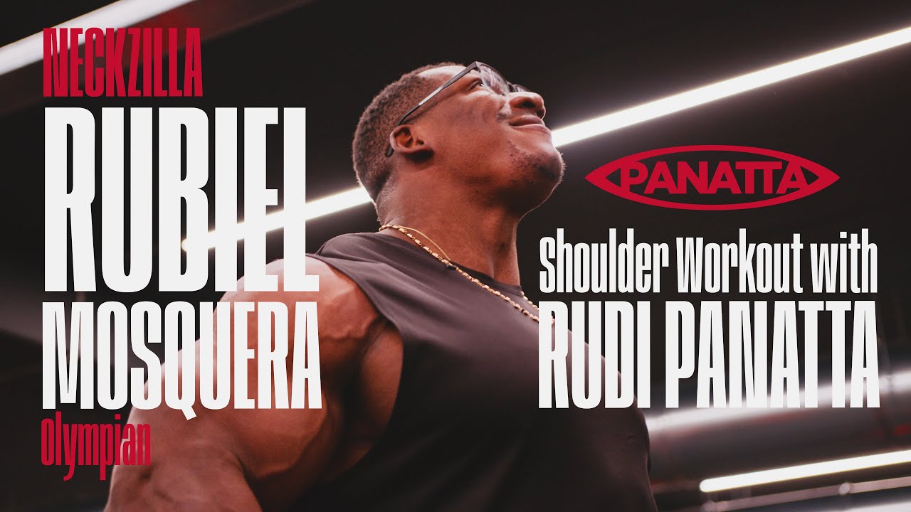 THE PANATTA SHOULDER WORKOUT SECRETS: Rudy Panatta Trains – Neckzilla 💥💪