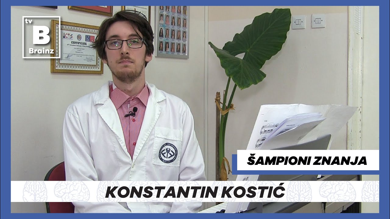 Šampioni znanja - Konstantin Kostić