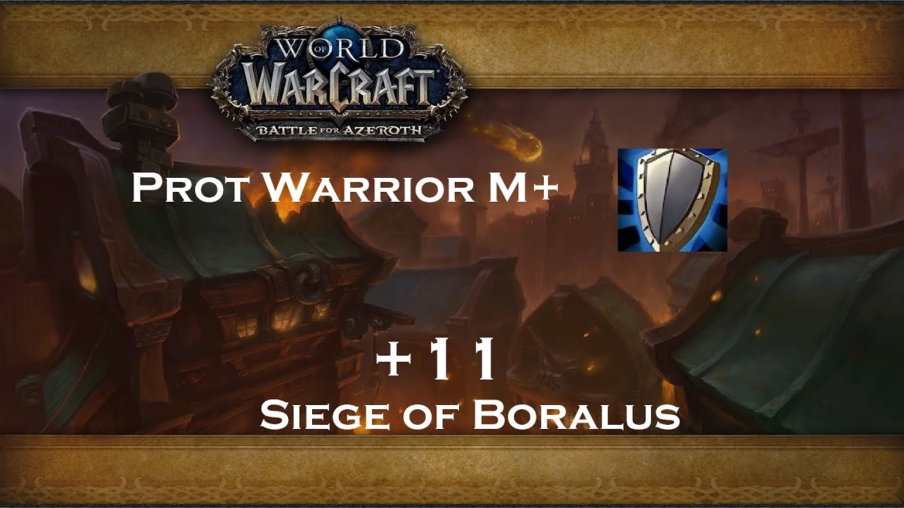 Prot Warrior M+ POV | +11 Siege of Boralus