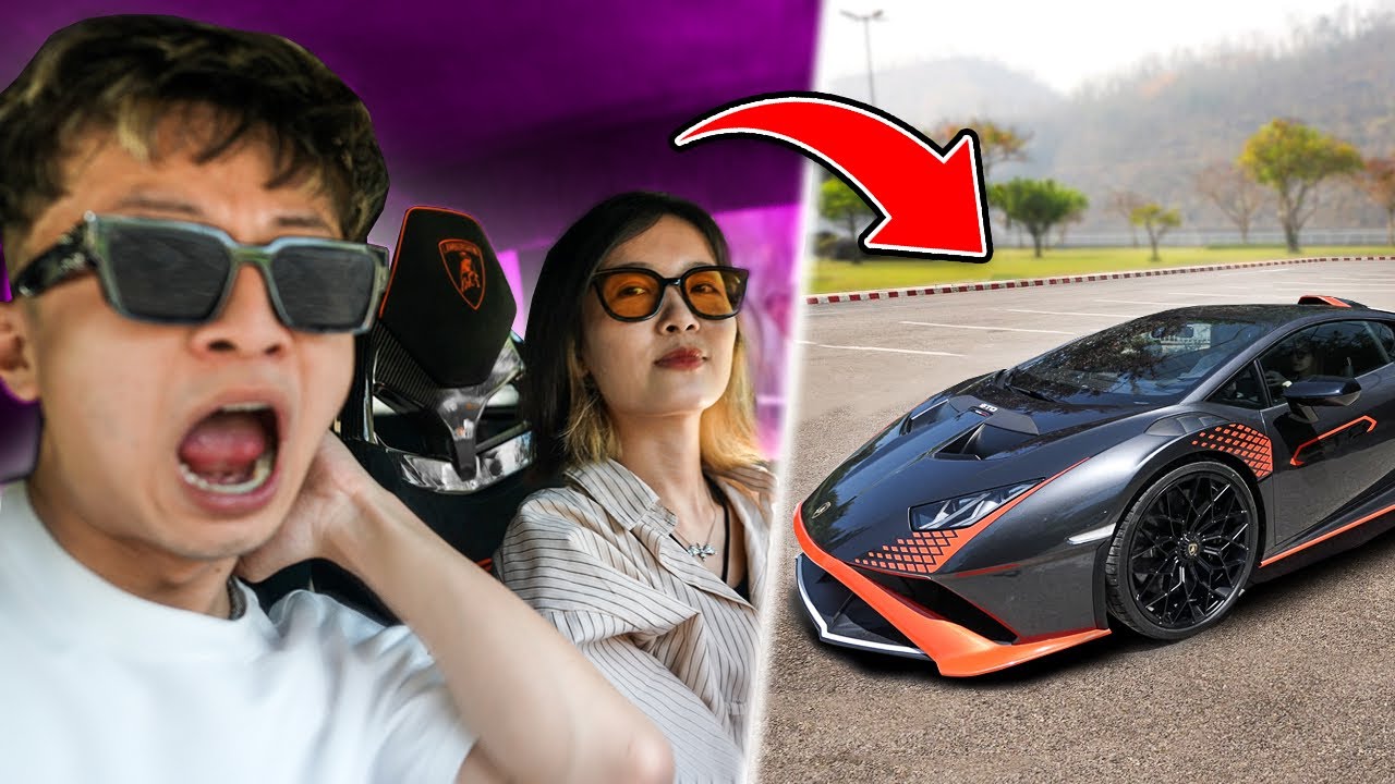 O INVAT SA CONDUCA cu Verisoara Zheng ! *pe lamborghini*