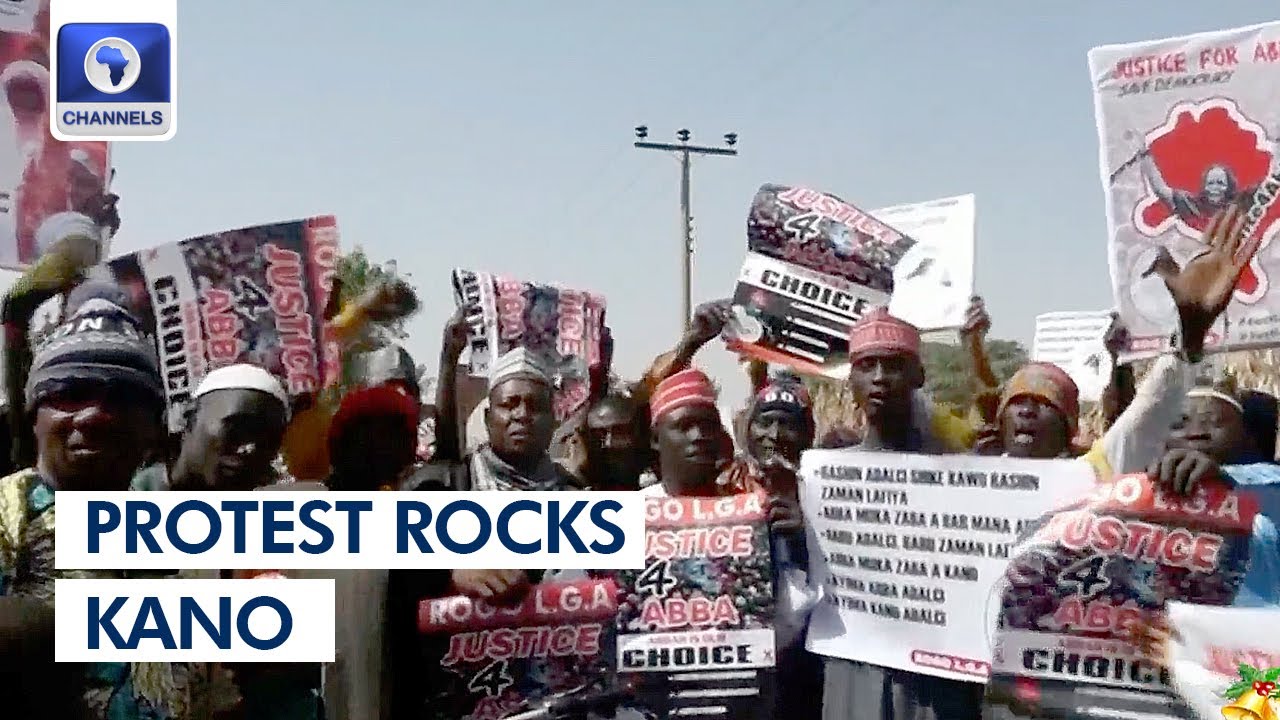 Protest Rocks Kano Over Governorship Dispute