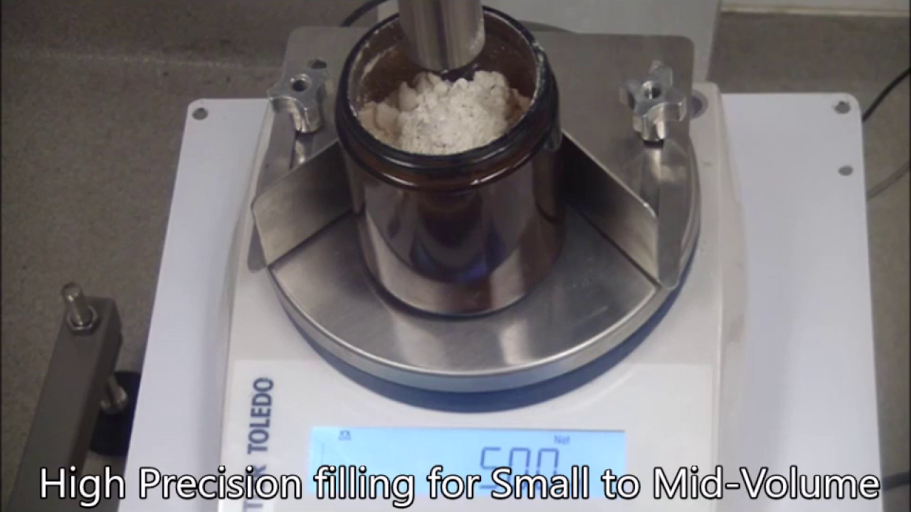 PER-FIL Ind model Micro-W | Auger Filling Machine for Precise Fill-By-Weight Filling of Powders