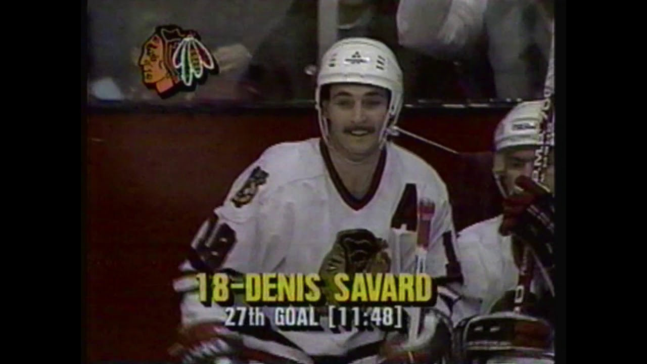 Chicago Blackhawks Washington Capitals Jan. 17, 1988 Highlights