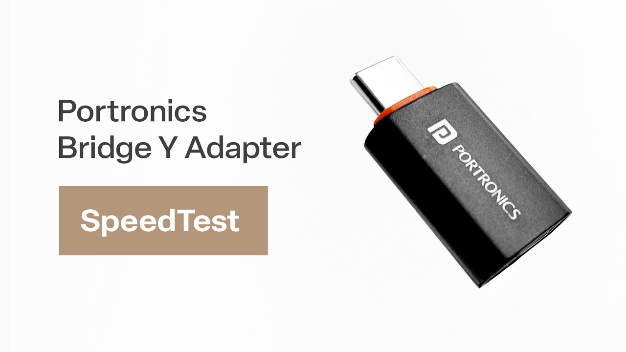 Portronics Bridge Y USB-A to Type-C Converter Speed Test | Real-World Performance