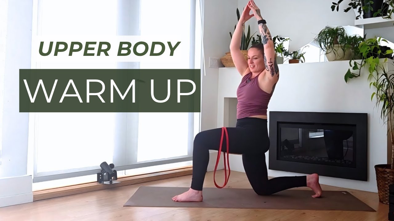 💪 UPPER BODY WARM UP | 14-Min Banded Mobility + Activation Flow