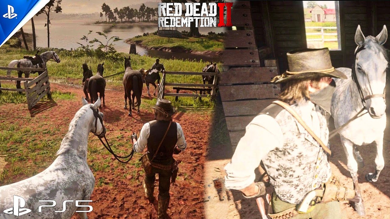 A Dangerous Ranch Raid – Arthur Leads a Bold Horse Stealing Mission 