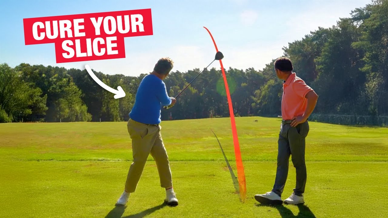 Fix your SLICE and more! Dan talks SIMPLE swing fixes with World Trickshot Champion, Geoff Swain!