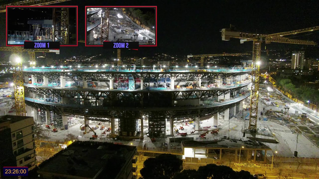 Emissi&oacute; en directe 4K! 22/01/26 de Las Obras del Camp Nou!