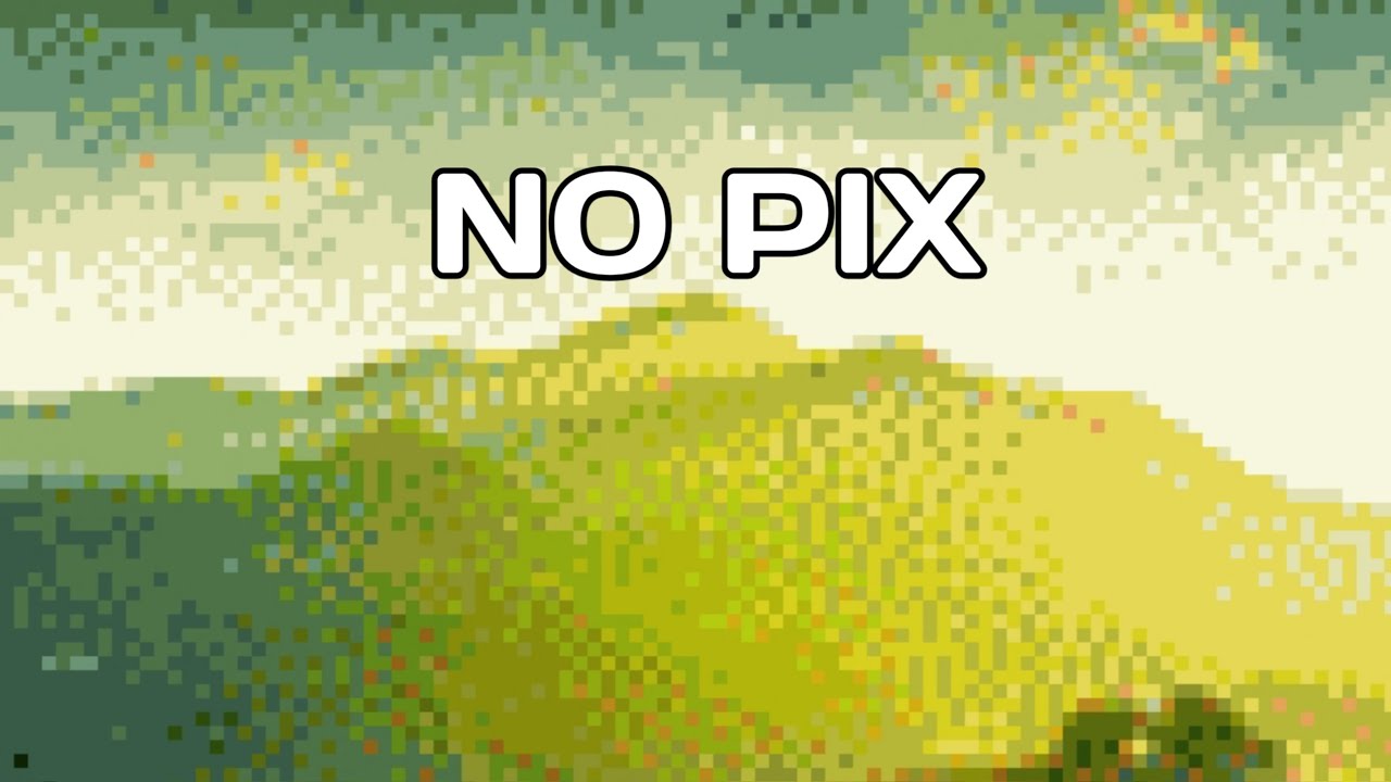 NO PIX зелёное поле