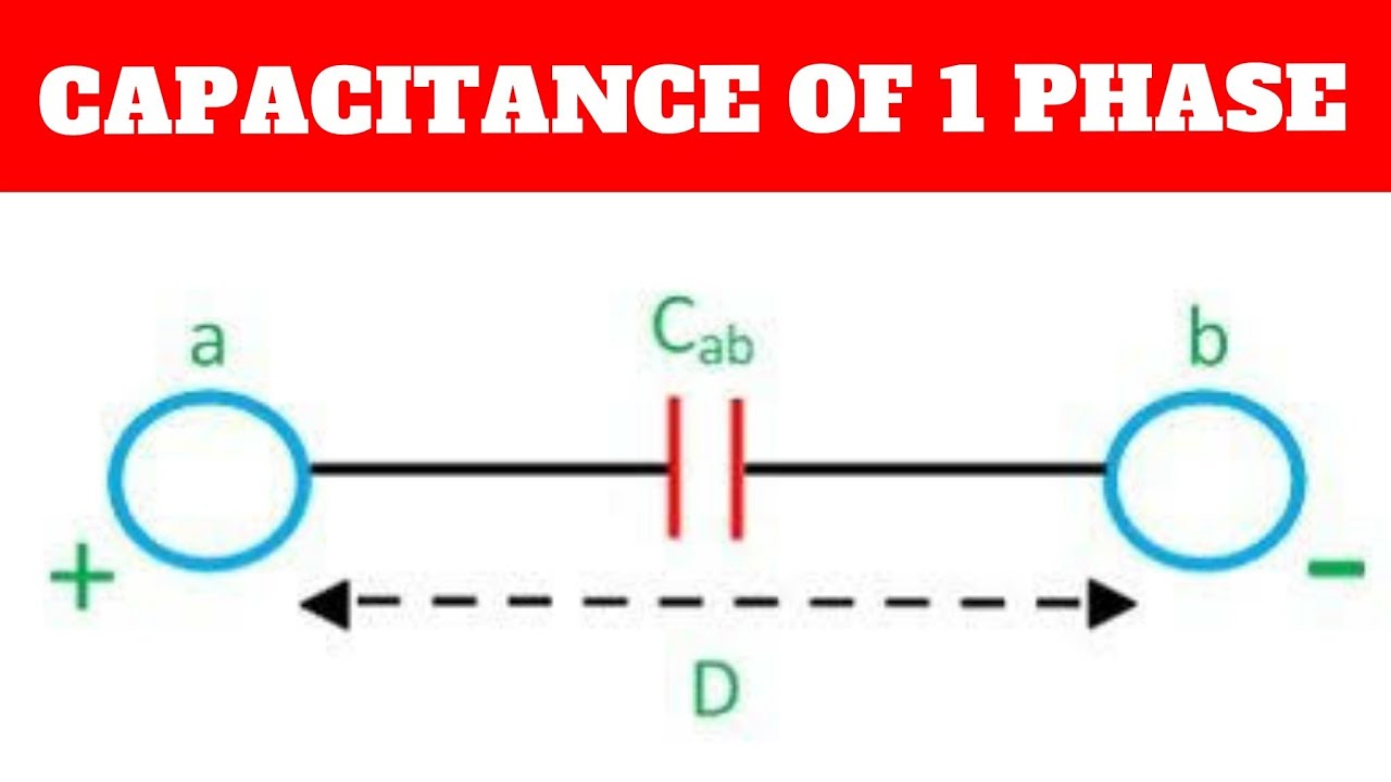 Capacitance of single phase lines(Tamil) | EE | Power Systems