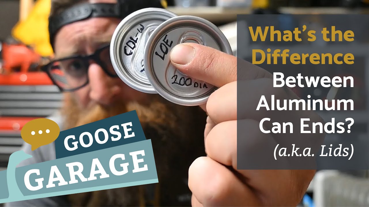 Aluminum Can End (Lid) Styles – What’s the Difference? | Goose Garage from Wild Goose Filling