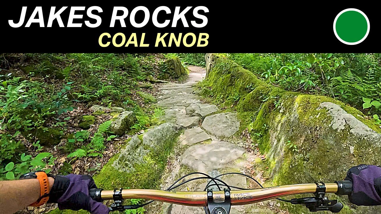 Easiest Mountain Bike Trail Ride at Jakes Rocks- Coal Knob