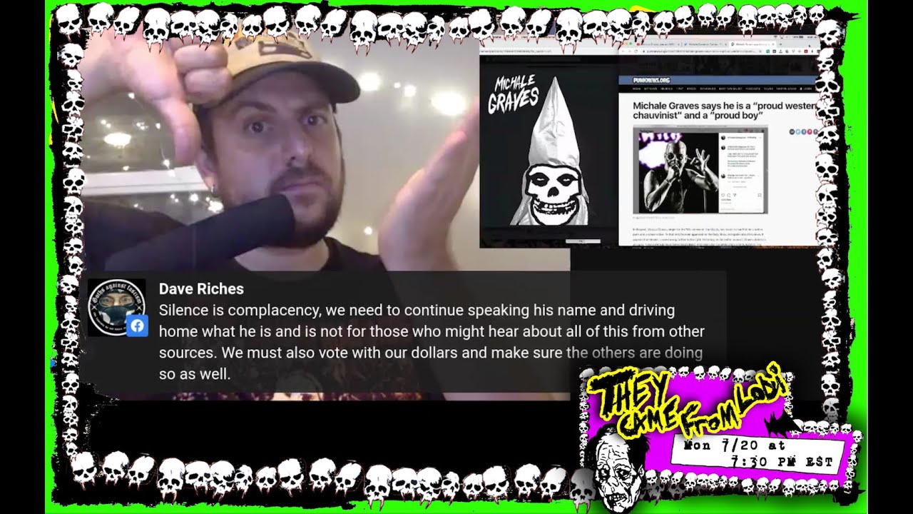 A Very Special Episode with Michale Graves (unfortunately): The Misfits FACEBOOK EVILIVE XVIII
