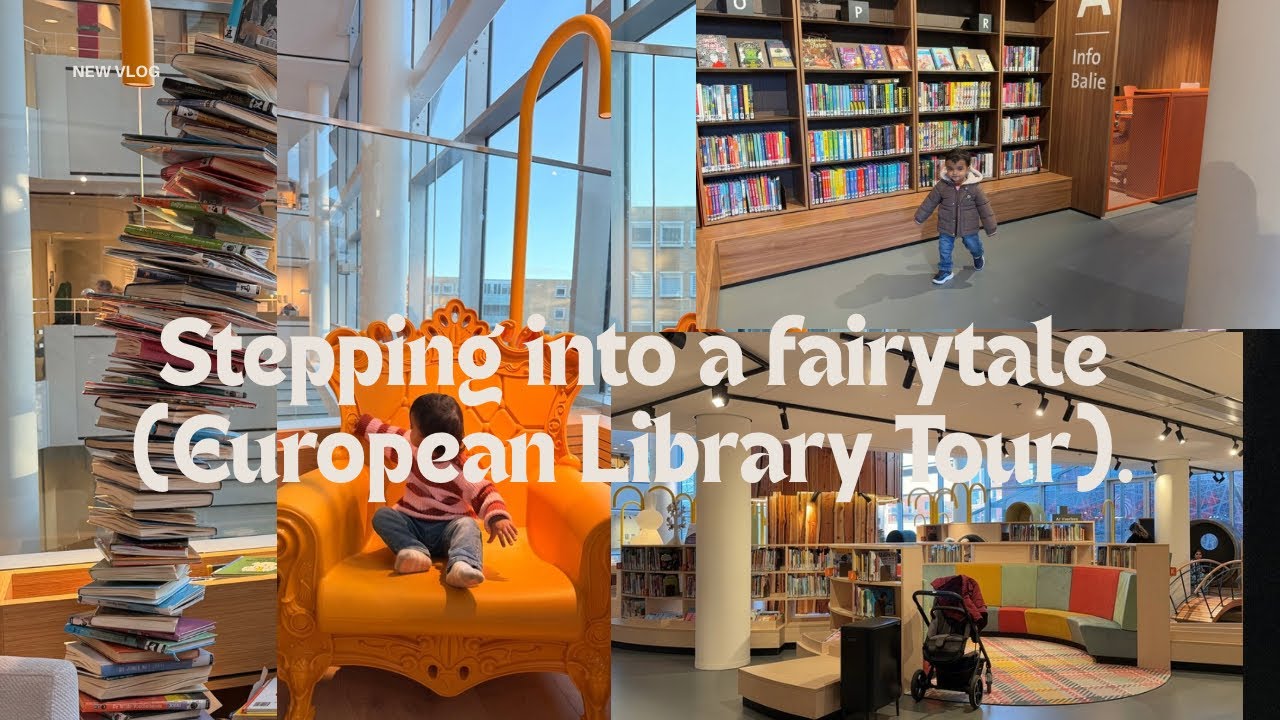  I visited a beautiful library in the Netherlands. 🇳🇱 