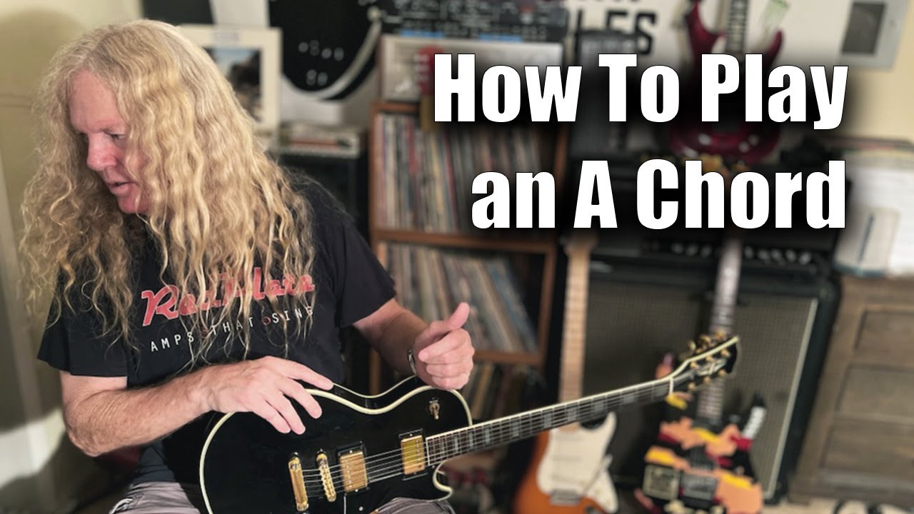 Free Guitar Lessons - How To Play an A Chord