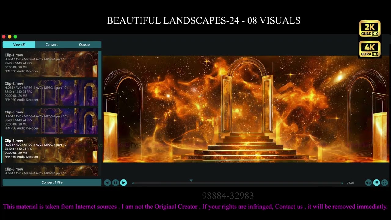 164. Beautiful Landscapes - 24 -  08 Visuals