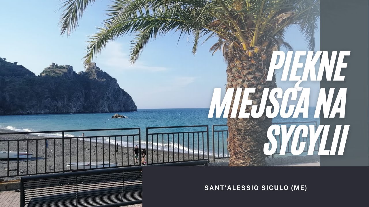Piękna plaża w okolicy Katanii! Sant'Alessio Siculo |Paulina Wojciechowska