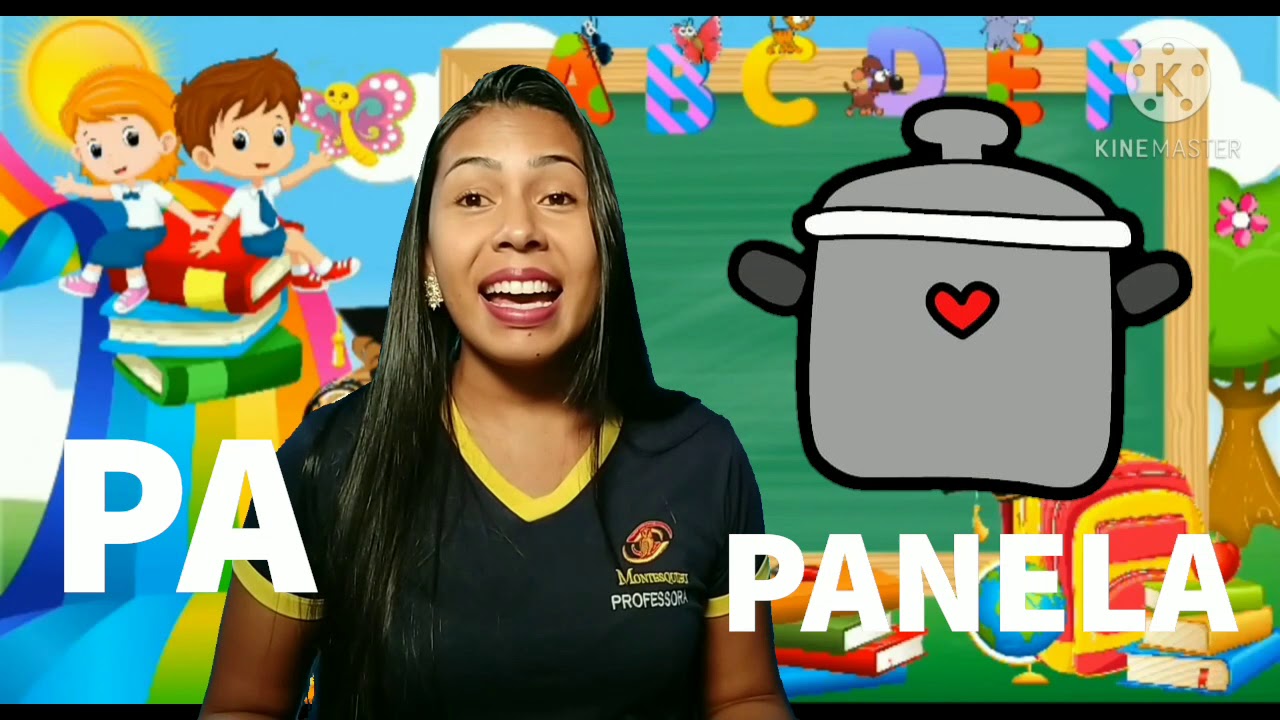 JARDIM I - Família Silábica da Letra P