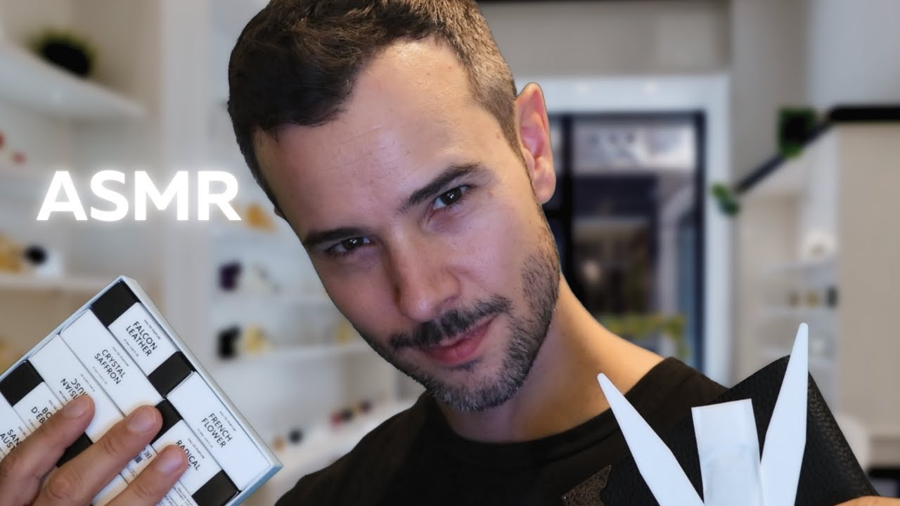 ASMR 🌹 Le Parfumeur Secret Te Relaxe (flacons, sprays et douceur)