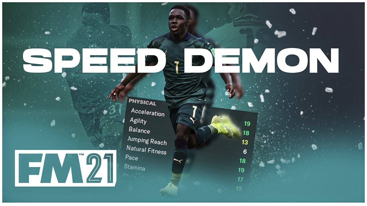 &pound;1M Speed Merchant Striker is OVERPOWERED | Scores 59 in ONE season | FM21 Wonderkid Spotlight