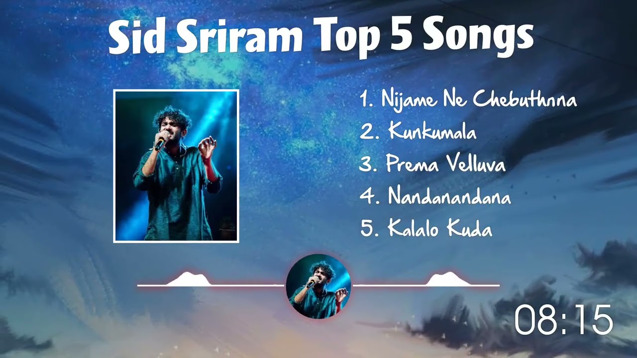 Sid Sriram Heartfelt Telugu Hits 🎵 | Telugu Songs | @akhilalladi
