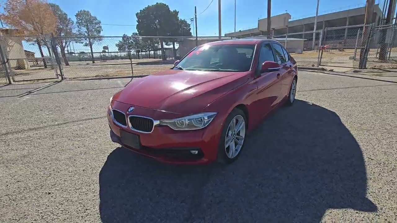 20156 BMW 320 i Red